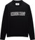 Reigning Champ Chandail à col rond Supima Knit Collegiate - Homme - Black - Championship White