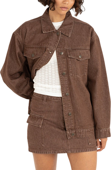 Rhythm Manteau en denim surdimensionné - Femme