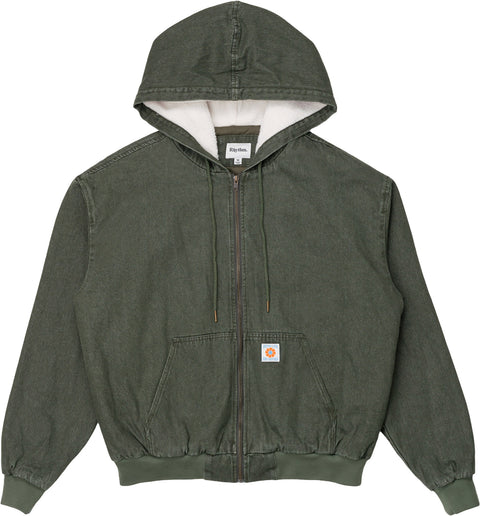 Rhythm Manteau de travail en denim isolé - Homme