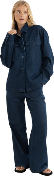 Rhythm Manteau en denim Kendrick - Femme