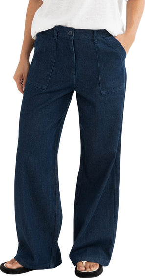 Rhythm Pantalon à jambes larges Fleetwood - Femme