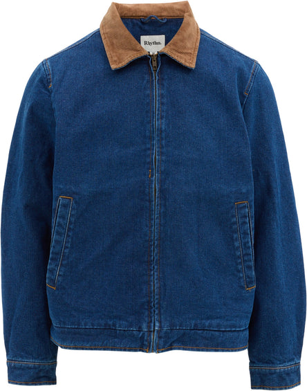 Rhythm Manteau James en denim délavé - Homme