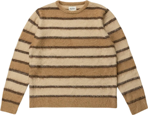 Rhythm Chandail en tricot rayé en mohair - Homme