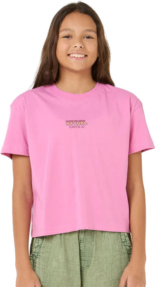 Rip Curl T-shirt écourté Sun and Sea - Fille