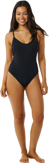 Rip Curl Maillot de bain une pièce à couvrance minimale Premium - Femme