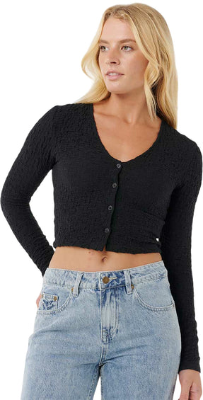 Rip Curl T-shirt texturé à manches longues Sunset Luau - Femme