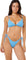 Rip Curl Haut de bikini triangle fixe à bande Premium Surf - Femme - Azure Blue