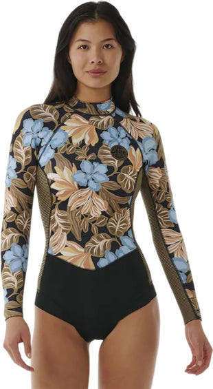 Rip Curl Combinaison printemps à manches longues 2 mm Dawn Patrol - Femme