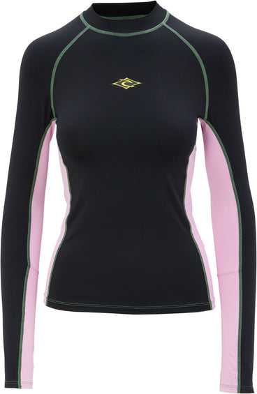 Rip Curl Maillot de surf à manches longues Stephanie Gilmore Spliced - Femme