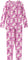 Reima Ensemble thermique Moomin Trivsam - Tout-petit - Rose Pink