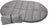 Ruffwear Coussin pour chien Highlands - Cloudburst Gray