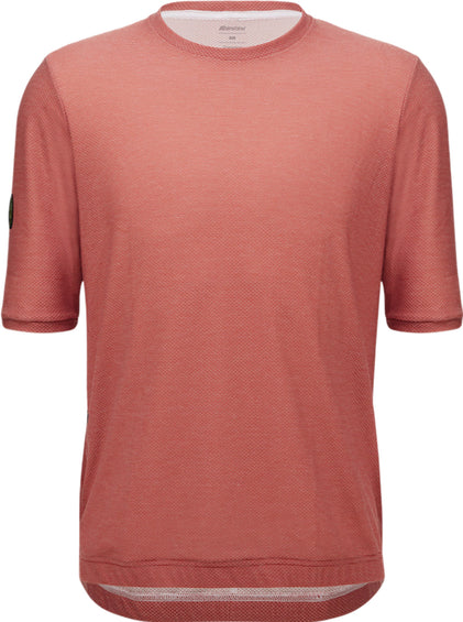 Santini T-shirt technique coupe ajustée Stone - Homme