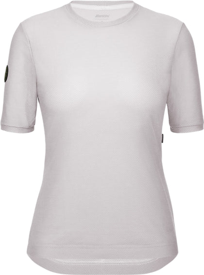 Santini T-shirt technique coupe ajustée Stone - Femme