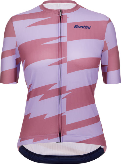 Santini Maillot à manches courtes Furia Smart - Femme