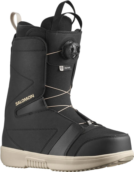 Salomon Bottes de planche à neige Faction BOA - Homme