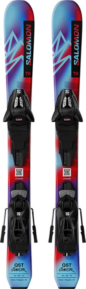 Salomon Skis QST XS avec fixations de ski C5 GW - Enfant