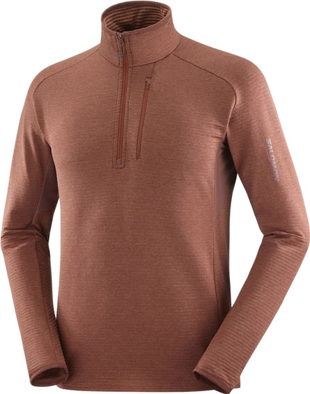 Salomon Manteau en molleton à demi-glissière Essential Lightwarm - Homme