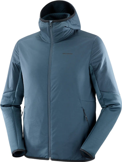 Salomon Manteau à capuchon hybride Outline Warm - Homme