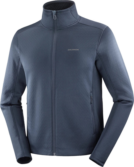 Salomon Couche intermédiaire entièrement zippée Outline Warm - Homme