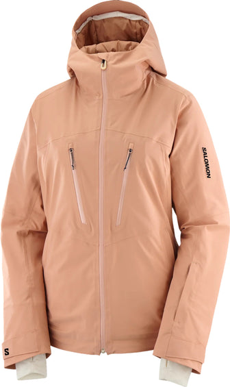 Salomon Manteau de ski isolé Brilliant - Femme
