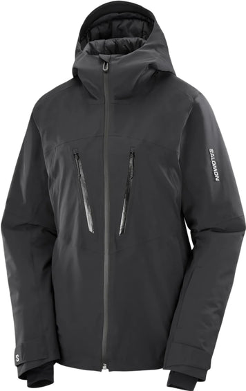 Salomon Manteau de ski isolé Brilliant - Femme