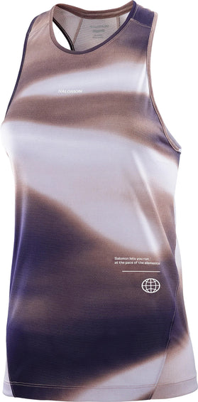 Salomon Camisole graphique SHAKEout Core - Femme