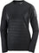 Salomon T-shirt à manches longues graphique Sense Aero - Femme - Deep Black - Black Beauty