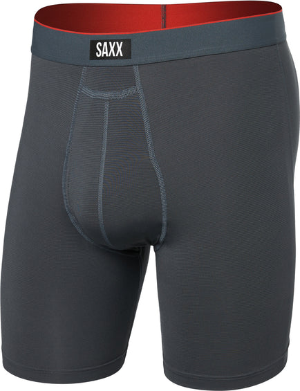 SAXX Caleçon boxeur long avec braguette Multi-Sport Mesh Performance 8