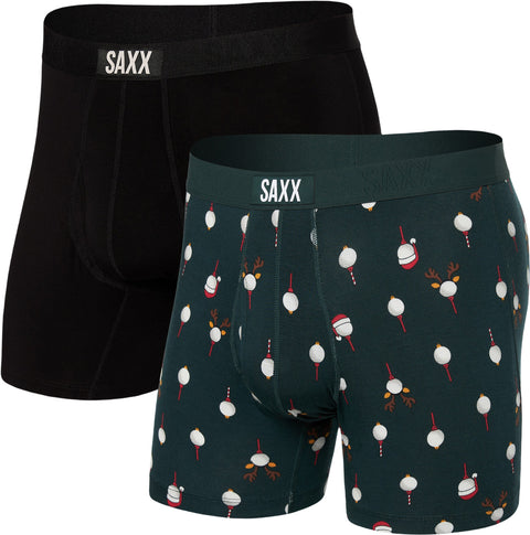 SAXX Boxeurs longs Ultra Ensemble de 2 - Homme