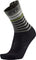Sidas Chaussettes mi-mollet de course légèr Run Anatomic - Unisexe - Black - Dark Grey