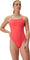 Speedo Maillot de bain Club Training Solid V-Back 2.0 - Femme - Black - Neon Coral
