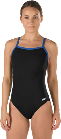 Speedo Maillot de bain une pièce d'entraînement Endurance+ Solid Flyback - Femme