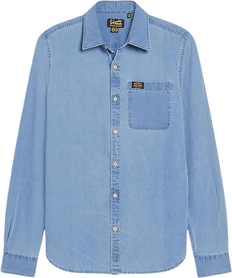 Superdry Chemise en Jean Manches Longues - Homme