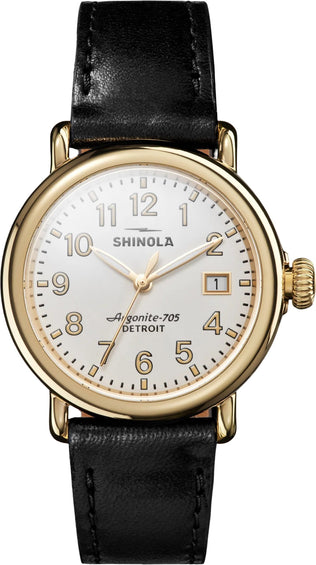 Shinola Montre à bracelet en cuir Runwell 36 mm