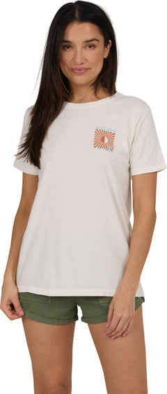 SALTY CREW T-shirt à manches courtes Optic Sea Boyfriend - Femme