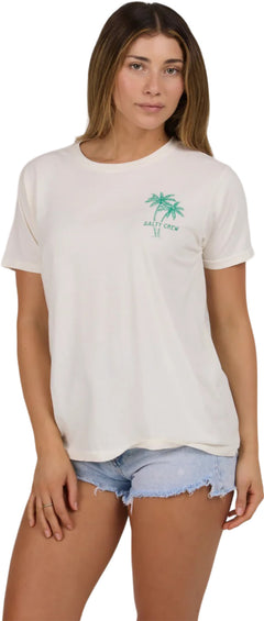 SALTY CREW T-shirt Greetings Boyfriend - Femme
