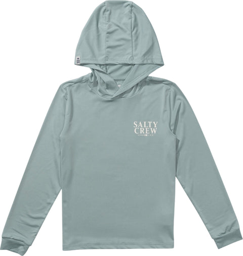SALTY CREW Chandail à capuchon anti-UV Yellowfin - Garçon