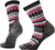 Smartwool Chaussettes de randonnée mi-mollet à matelassage léger Margarita - Femme - Black