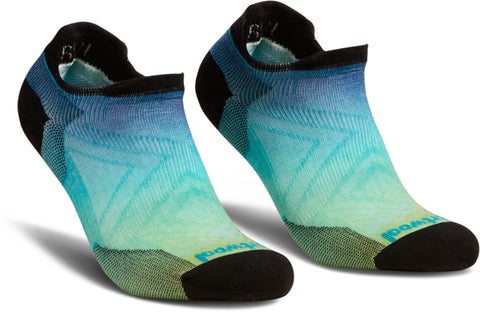 Smartwool Chaussettes de course basses sans matelassage à imprimé ombré - Femme