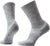 Smartwool Chaussettes de course mi-mollet à matelassage stratégique pour temps froid - Femme - Light Gray - White