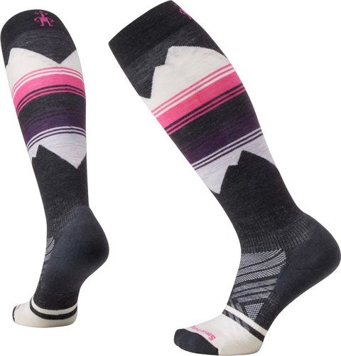 Smartwool Chaussettes de ski sous-genou à matelassage stratégique avec motif - Femme