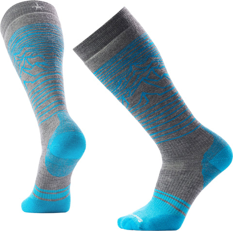 Smartwool Chaussettes de planche à neige sous-genou à matelassage intégral Iguchi Pattern - Unisexe