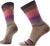 Smartwool Chaussettes mi-mollet à rayures Everyday Stitch - Unisexe - Fossil - Purple