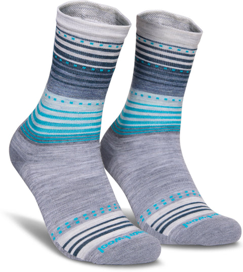 Smartwool Chaussettes mi-mollet à rayures Everyday Stitch - Unisexe