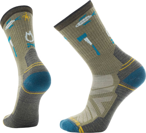 Smartwool Chaussettes de randonnée tout pour le camping coussin léger - Unisexe