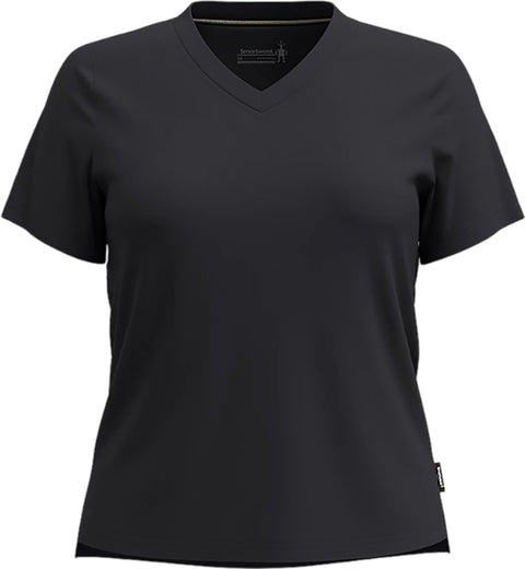 Smartwool T-shirt à manches courtes et col en V Perfect - Femme
