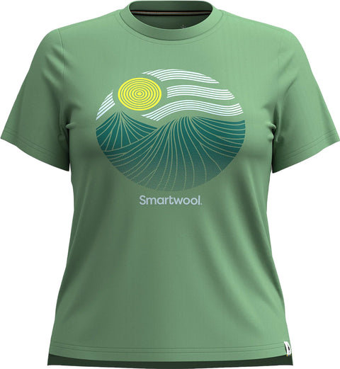 Smartwool T-shirt graphique à manches courtes Horizon View - Femme