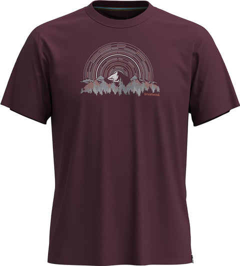Smartwool T-shirt à manches courtes graphique Never Summer Mountain - Unisexe