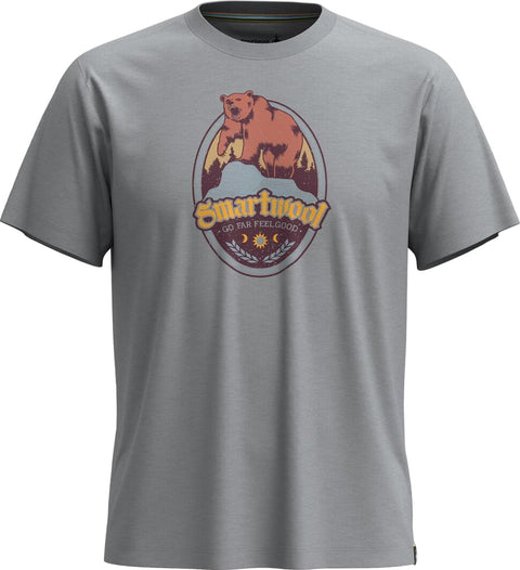 Smartwool T-shirt graphique à manches courtes Bear Attack - Unisexe