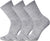 Smartwool Chaussettes mi-mollet paquet de 3 Everyday Anchorline - Unisexe - Light Gray